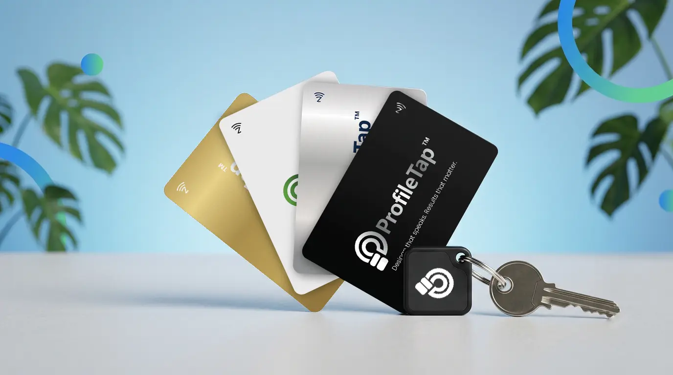 ProfileTap NFC Business Card Team Pack — 5 metal cards