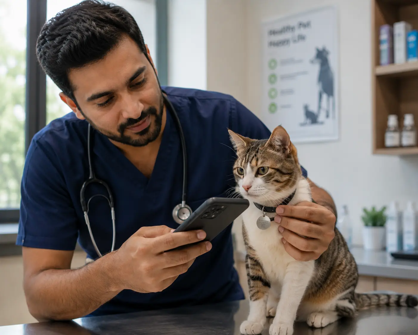 AT THE VET