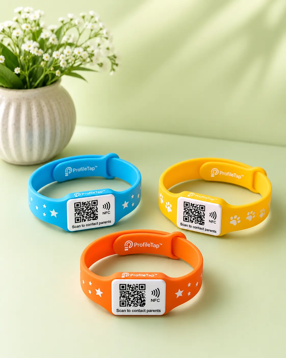 Kids NFC Wristband (Pack of 3)