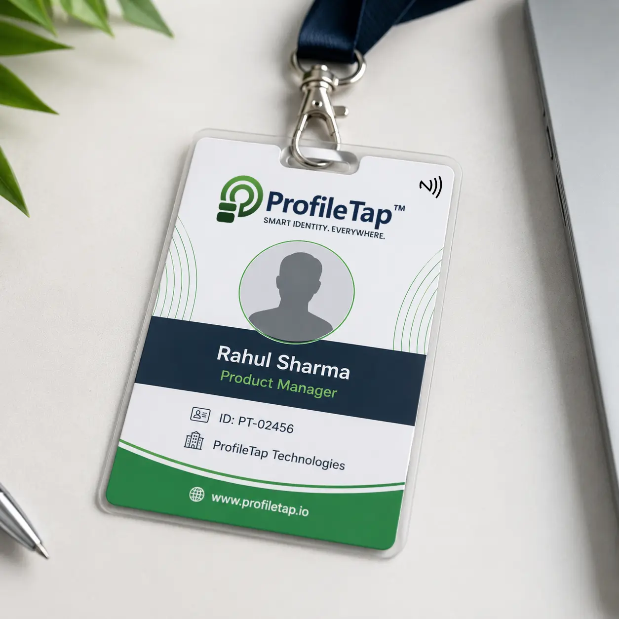 ProfileTap NFC Office ID Card