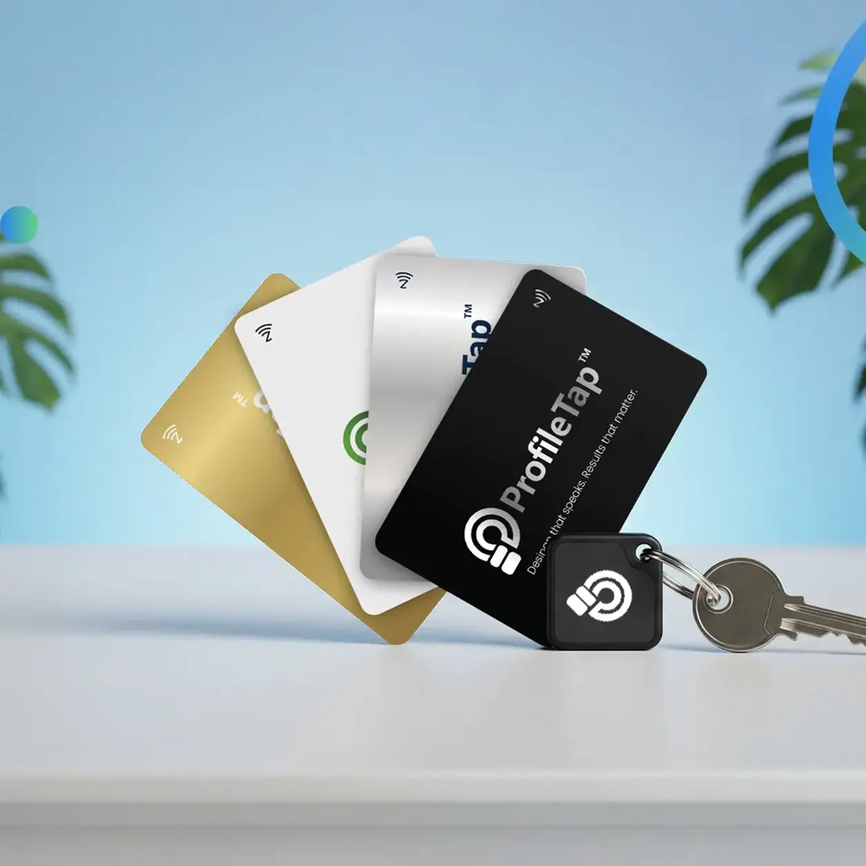 NFC Business Card Team Pack (5 Metal Cards)
