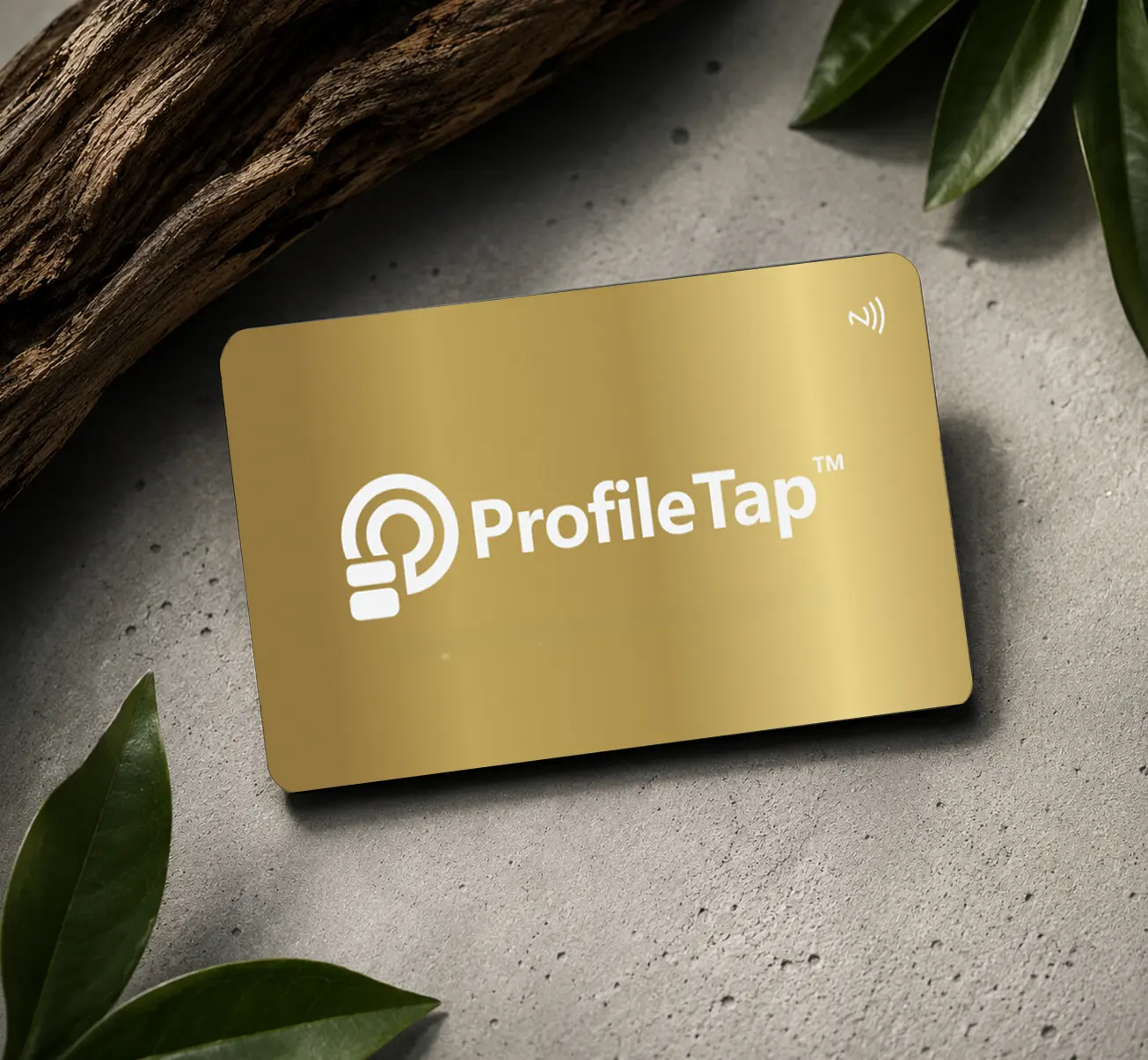 Gold Metal NFC Business Card
