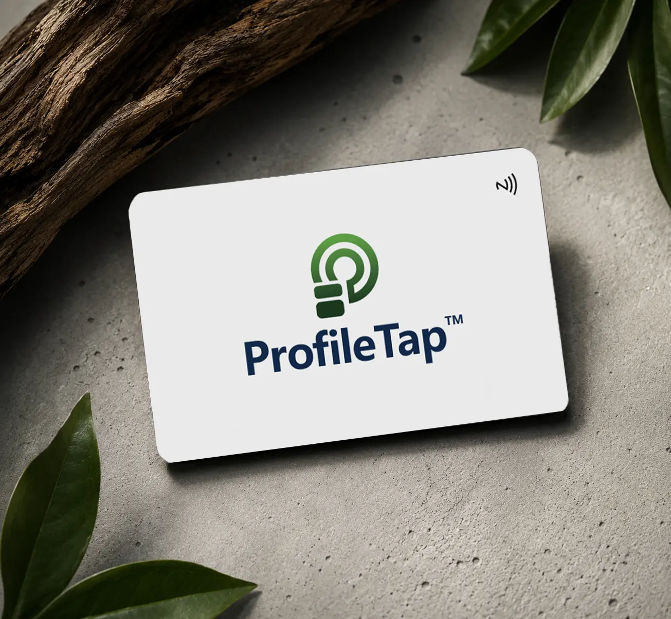 White PVC NFC Business Card