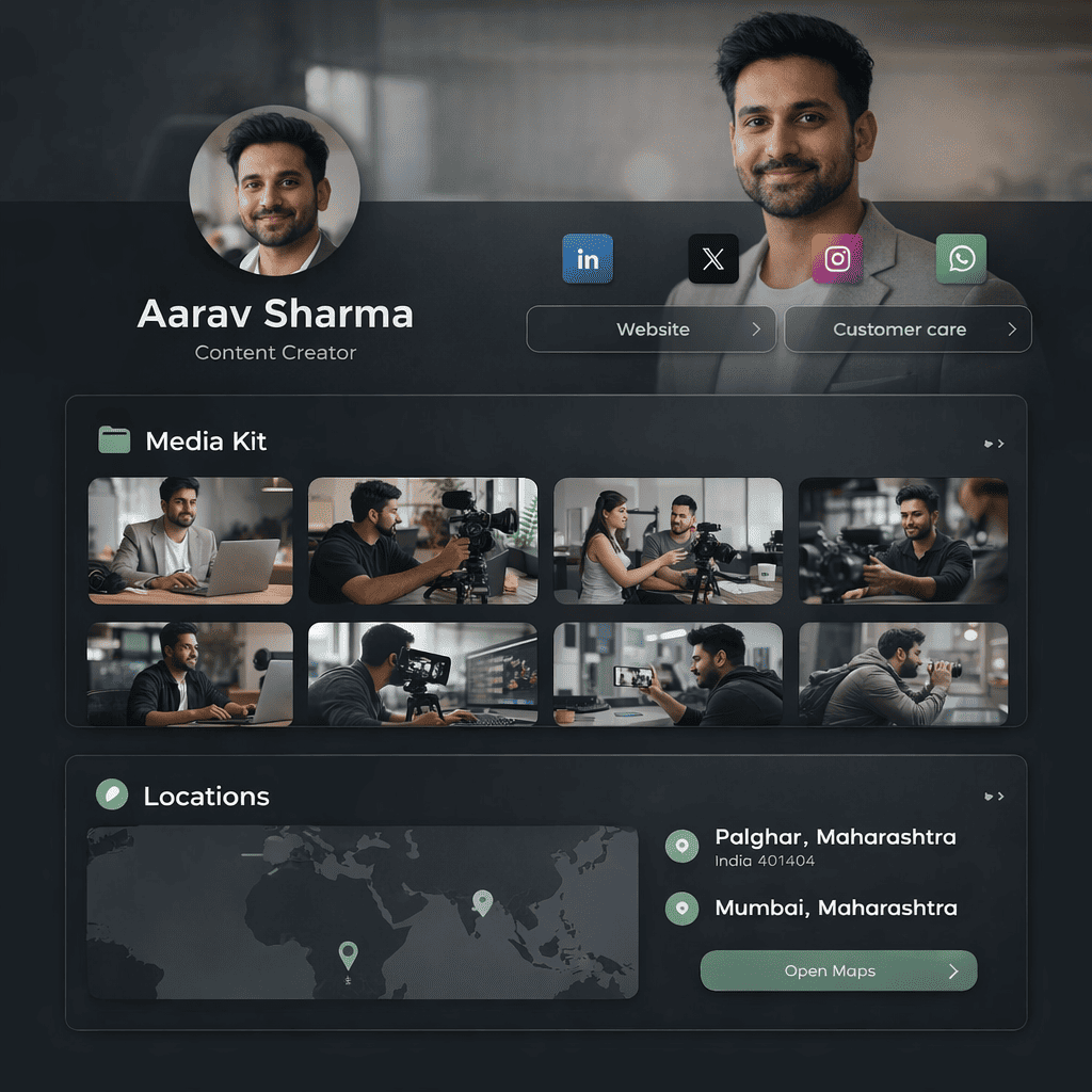 Freelancer using digital profile
