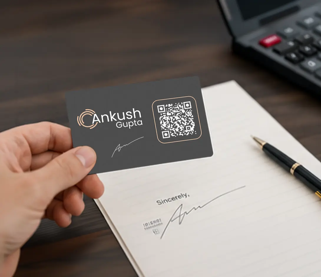 QR code in email signature