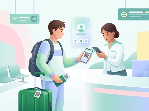 International student with luggage